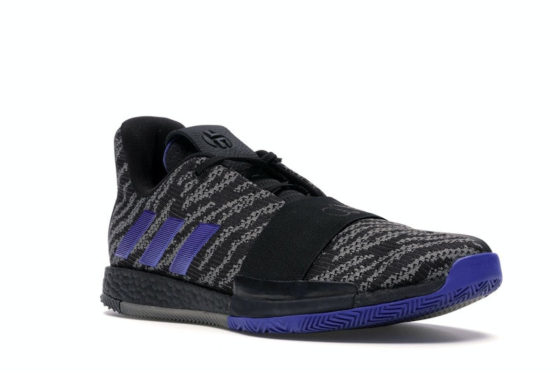 adidas Harden Vol. 3 Core Black Active Blue