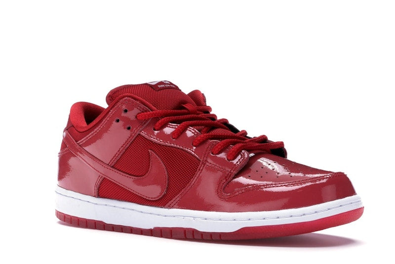 Nike SB Dunk Low Red Patent Leather