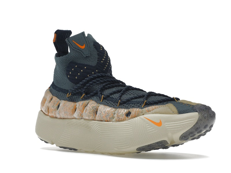 Nike ISPA Sense Flyknit Mineral Slate Magma Orange