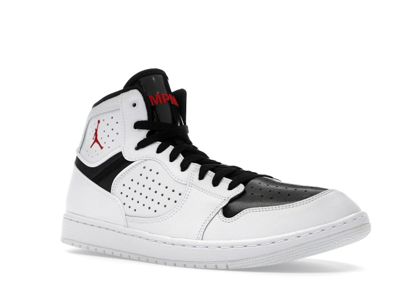 Jordan Access White Black University Red
