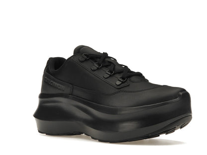 Salomon SR811 Leather Platform Comme des Garcons Black