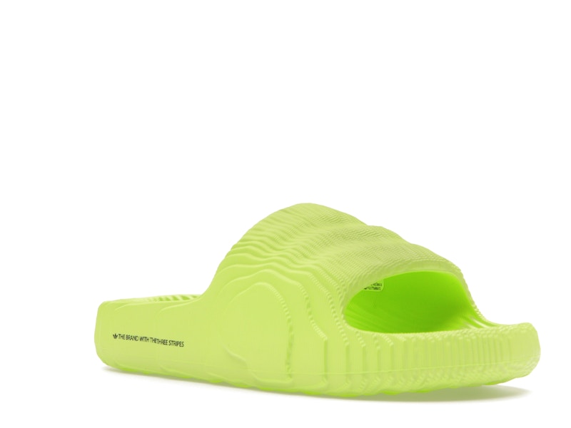 adidas Adilette 22 Slides Solar Yellow