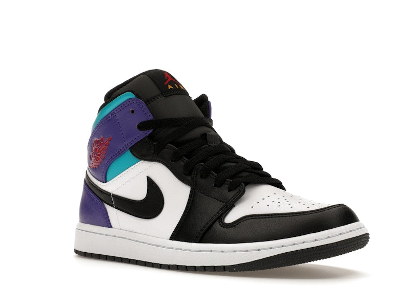 Jordan 1 Mid Court Purple Tropical Twist