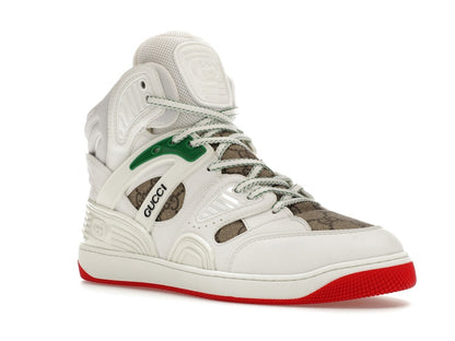 Gucci Basket White Demetra Red