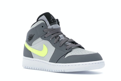 Jordan 1 Mid Gunsmoke Volt (GS)