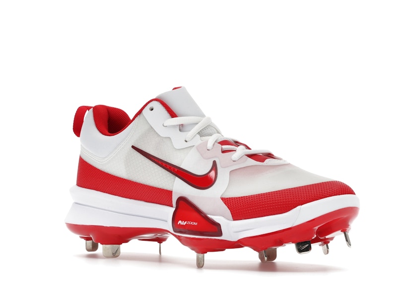 Nike Force Zoom Trout 9 Pro White Team Red University Red