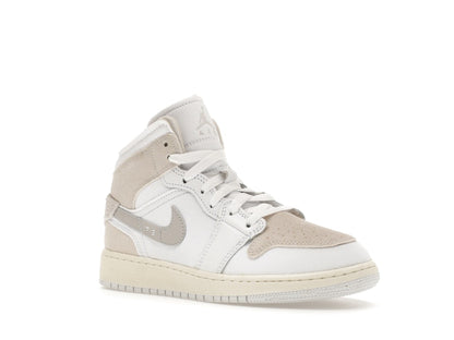 Jordan 1 Mid SE Craft Inside Out Tech Grey (GS)