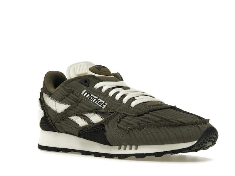 Reebok Classic Leather Pump Market Army Green