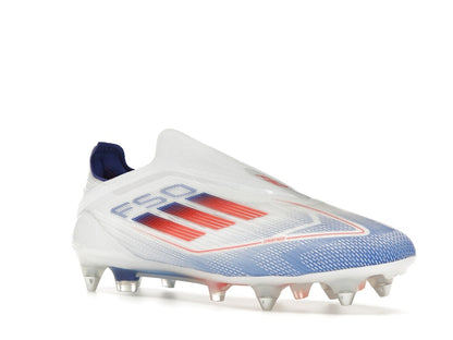 adidas F50 Elite Laceless SG Cloud White Solar Red Lucid Blue