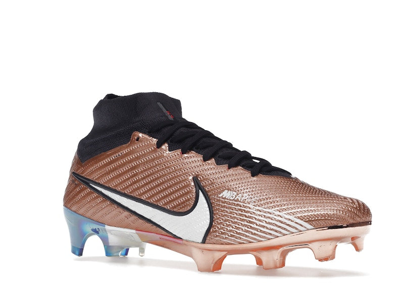 Nike Zoom Mercurial Superfly 9 Elite KM FG Metallic Copper