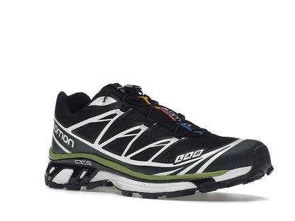 Salomon XT-6 Black Green Lime