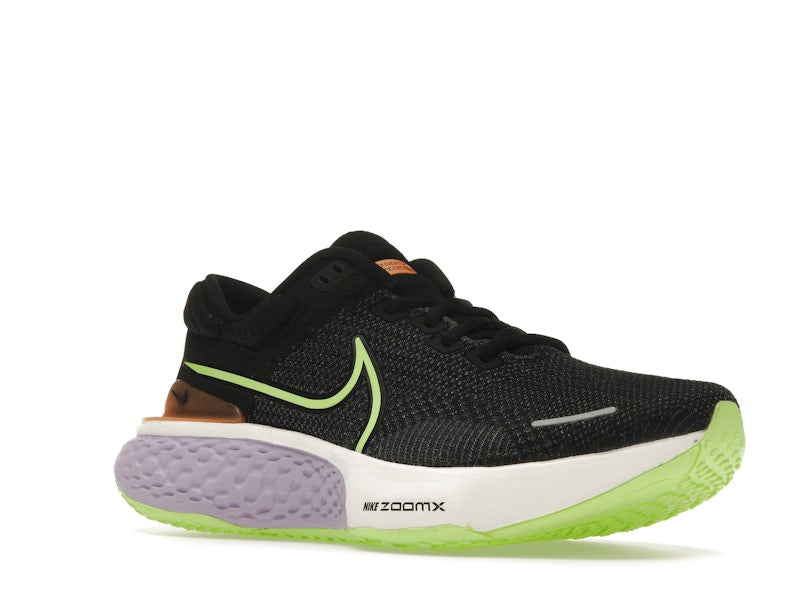 Nike ZoomX Invincible Run Flyknit 2 Black Lilac Ghost Green
