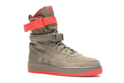 Nike Sf Af1 Khaki Khaki-Rush Coral