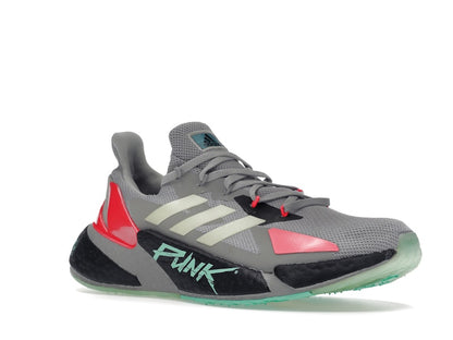 adidas X9000L4 Cyberpunk 2077 Grey Yellow Zest Pink