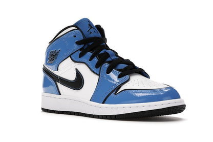 Jordan 1 Mid Signal Blue (GS)