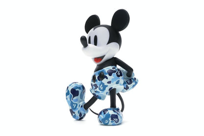 BAPE x Mickey Mouse 90th Anniversary Figure Blue Camo