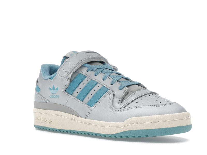 adidas Forum 84 Low Silver Metallic Preloved Blue Grey Two
