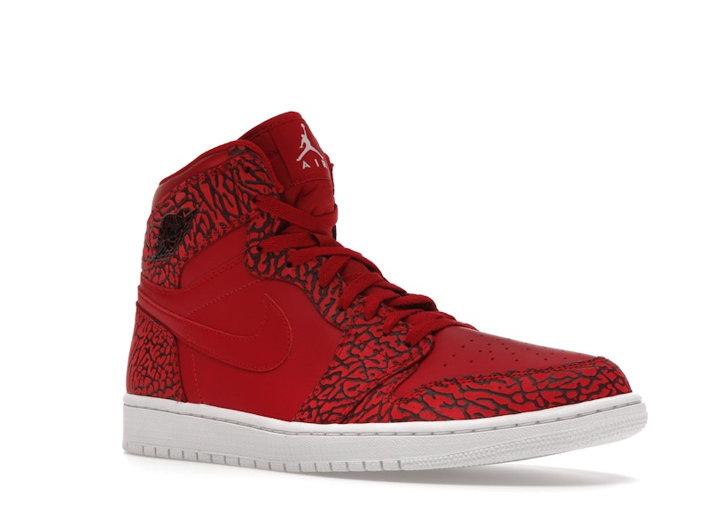 Jordan 1 Retro Red Elephant Print