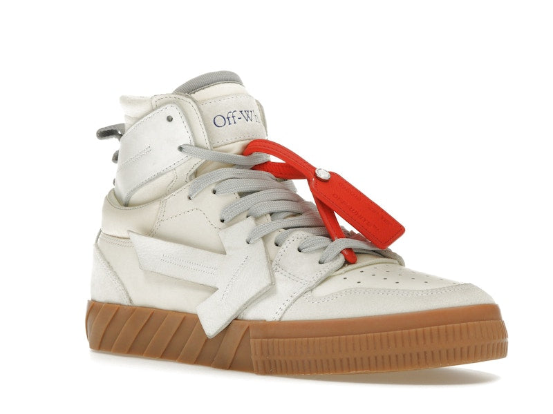 OFF-WHITE Floating Arrow High Top Vulc White Cream