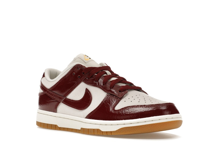 Nike Dunk Low LX Dark Team Red Croc (Women's)