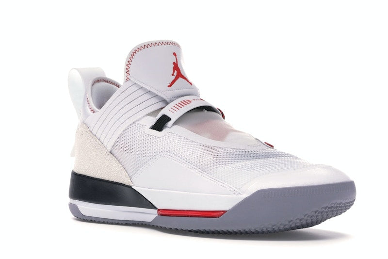 Jordan XXXIII SE White Gym Red Black