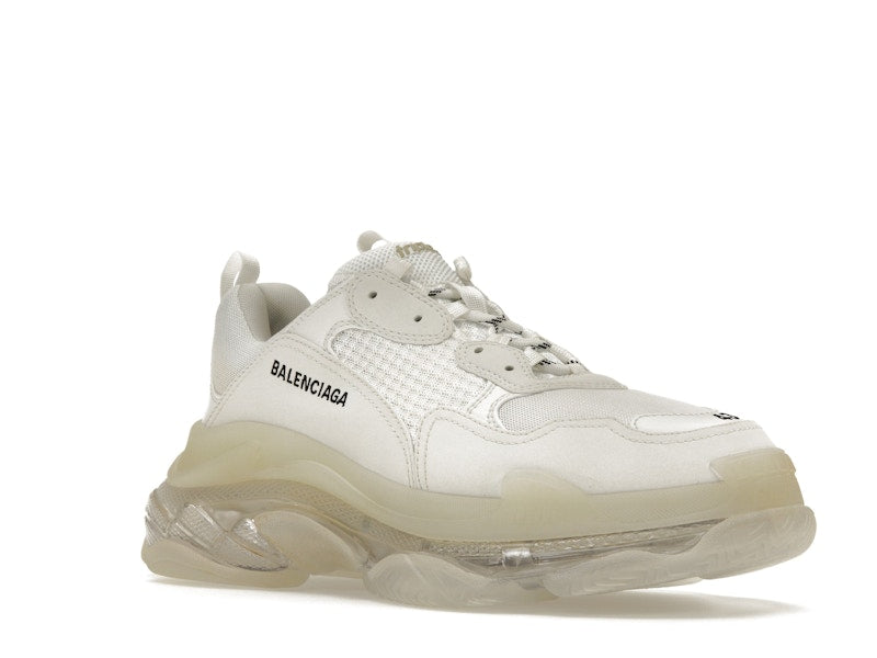 Balenciaga Triple S Clear Sole White