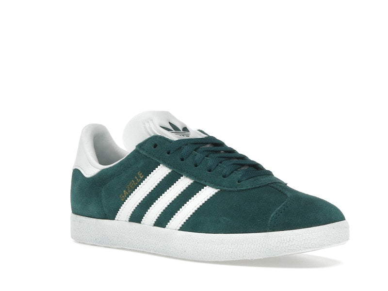 adidas Gazelle Mystery Green Cloud White Gold Metallic