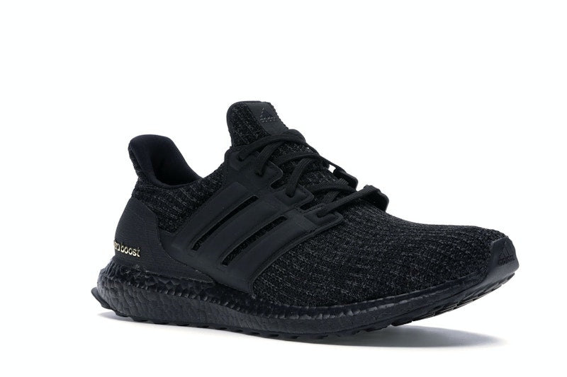 adidas Ultra Boost 4.0 Triple Black Gold (Women's)