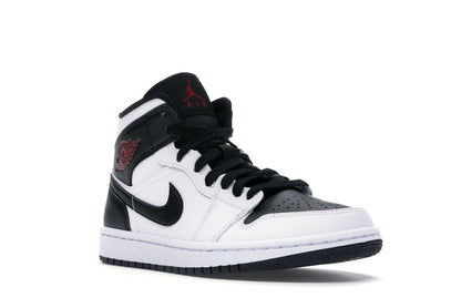 Jordan 1 Mid Reverse Black Toe (Women's)