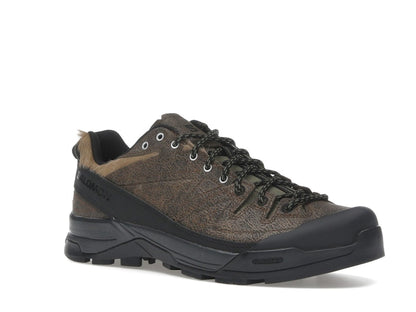 Salomon X-ALP Low Distressed Leather Dark Earth Black
