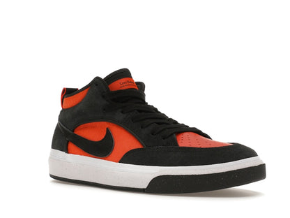 Nike SB React Leo Black Electro Orange