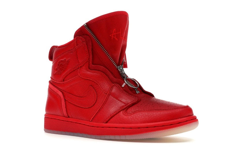 Jordan 1 Retro High Zip AWOK Vogue University Red (Women's)