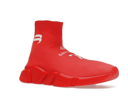 Balenciaga Speed Soccer Runner Intense Red White