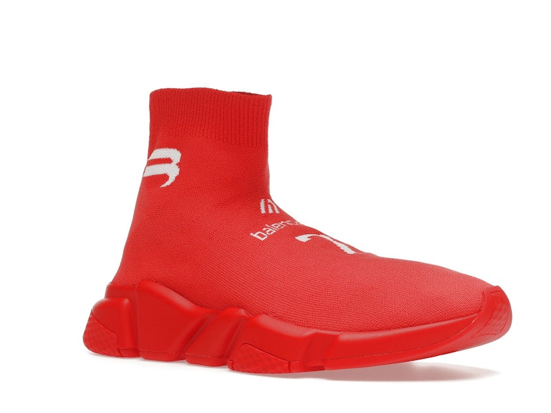 Balenciaga Speed Soccer Runner Intense Red White