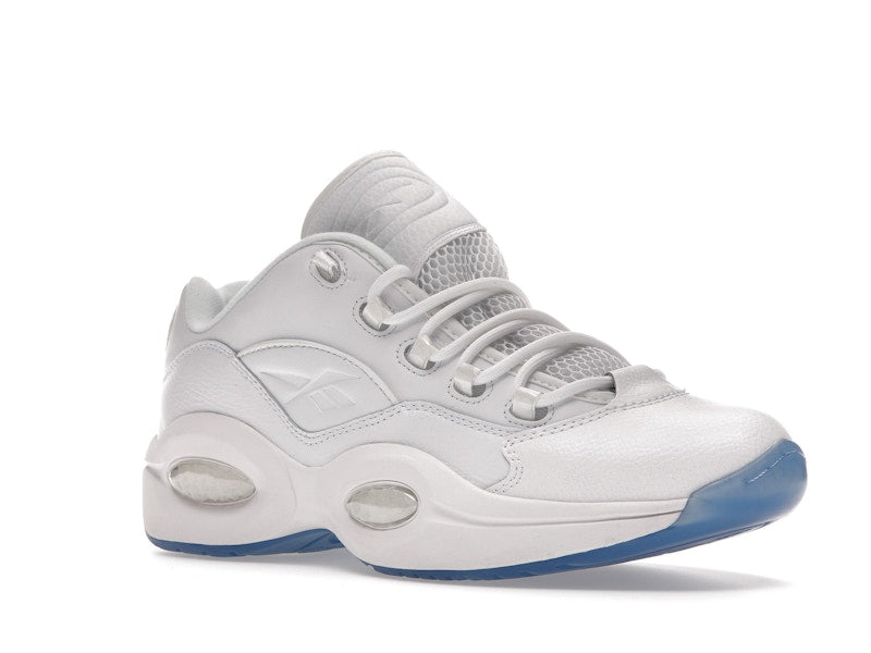 Reebok Question Low White Clear Blue Sole