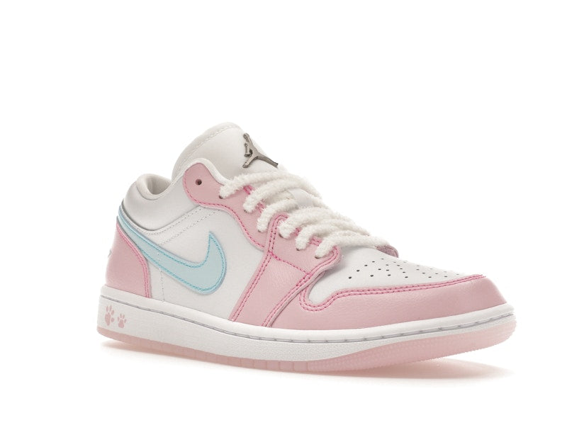 Jordan 1 Low SE Paw Print Pink Foam (Women's)
