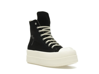 Rick Owens Hollywood DRKSHDW Double Bumper High Black Pearl Milk (Women's)