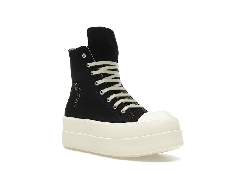 Rick Owens Hollywood DRKSHDW Double Bumper High Black Pearl Milk (Women's)