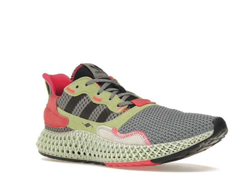 adidas ZX 4000 4D Grey Three Hi Res Yellow