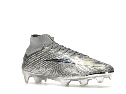 Nike Zoom Mercurial Superfly 9 Elite XXV SE FG Metallic Silver