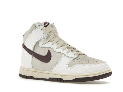Nike Dunk High Light Orewood Brown Burgundy Crush (Women's)