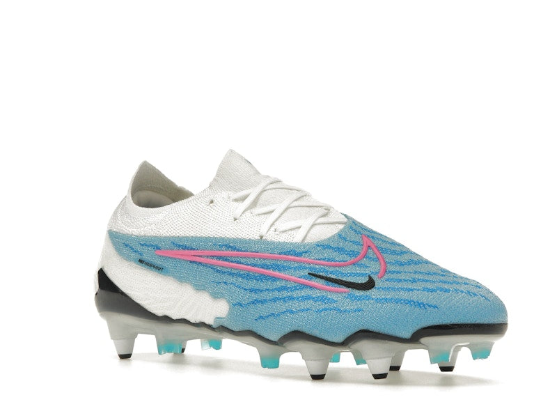 Nike Gripknit Phantom GX Elite SG-Pro Anti-Clog Traction Blast Pack Baltic Blue