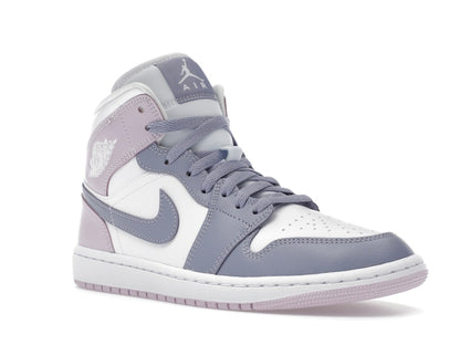 Jordan 1 Mid Indigo Haze Doll White (Women's)