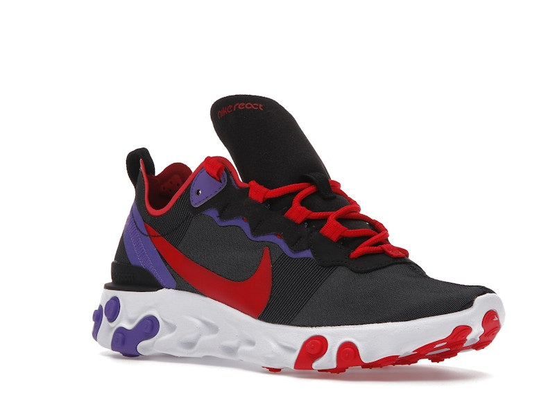 Nike React Element 55 Black University Red (Women's)