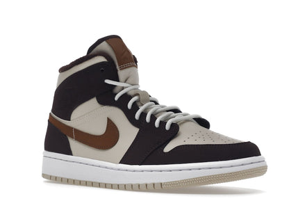 Jordan 1 Mid SE Brown Basalt Oatmeal (Women's)
