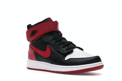 Jordan 1 High FlyEase Bred White Toe (GS)