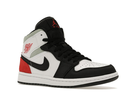 Jordan 1 Mid SE Red Black Toe