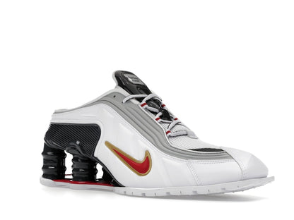 Nike Shox MR4 Mule Martine Rose Metallic Platinum Varsity Red (Women's)