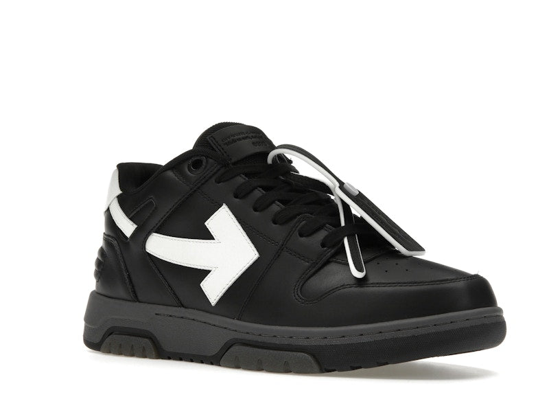 OFF-WHITE Out Of Office OOO Low Tops Black Grey White FW23