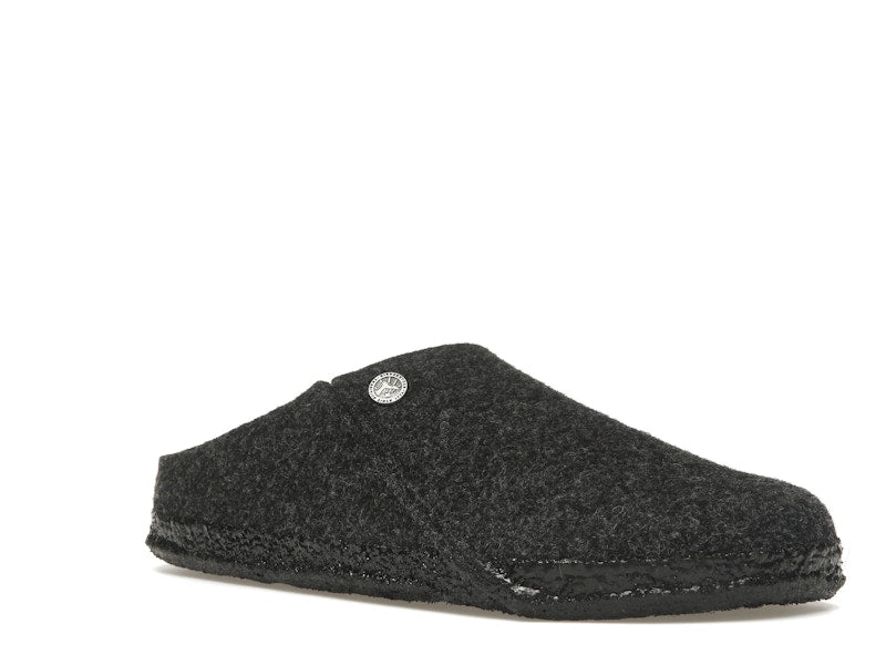Birkenstock Zermatt Shearling Clog Wool Felt Anthracite
